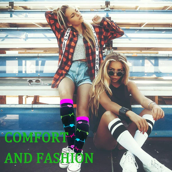 Why is it important to wear well-fitting compression socks?