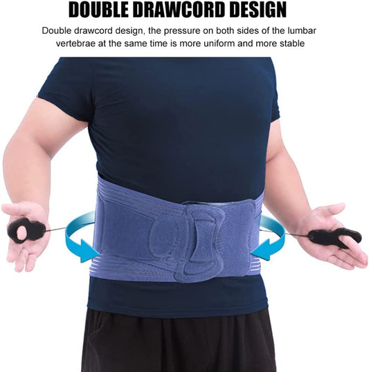 Panel Lumbar Brace with Cord Adjustment
