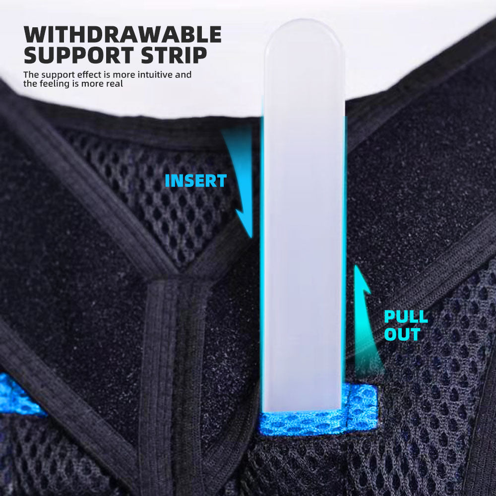 2023 NEW Upgraded Back Brace Support Belt for Upper back, Neck and Shoulder Pain, Invisible Posture Corrector, Premium Material with Convenient Design for Daily Use