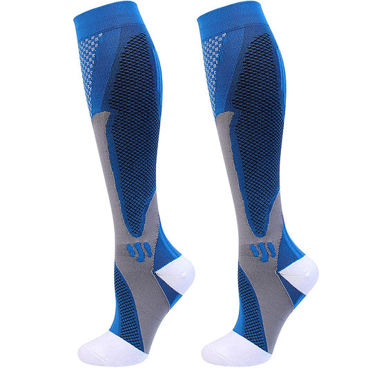 Compression Socks for Men Women (2 Pairs) 20-30 mmHg Medical Compression Socks for Sports Nurses Athletic Sock