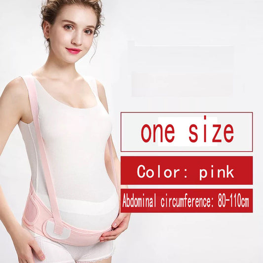 Pink Adjustable Maternity Belly Sling