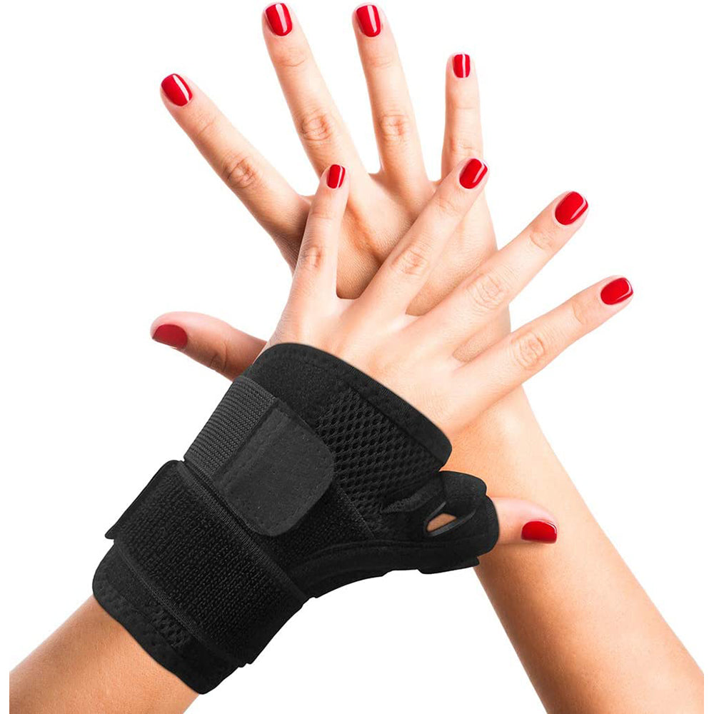 Copper Compression Recovery Thumb Brace - Guaranteed Highest Copper Thumb  Spica Splint for Arthritis Tendonitis. Fits Both Right Hand and Left Hand.