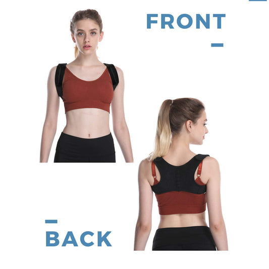 Wide-Panel Adjustable Posture Harness