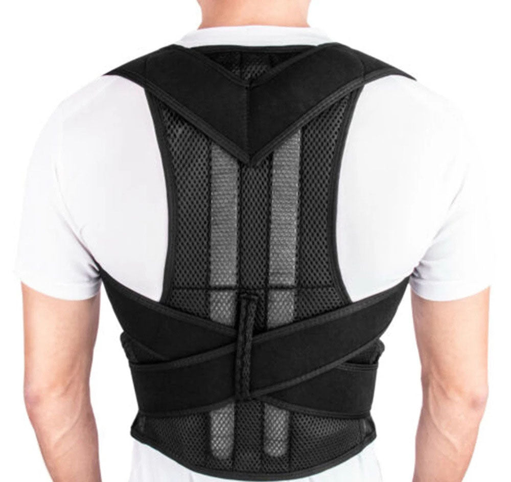 Posture Corrector Men & Women, Adjustable Upper Back Brace for Posture,  Shoulder Back Support Belt for Neck,Shoulder Pain Relief - AliExpress