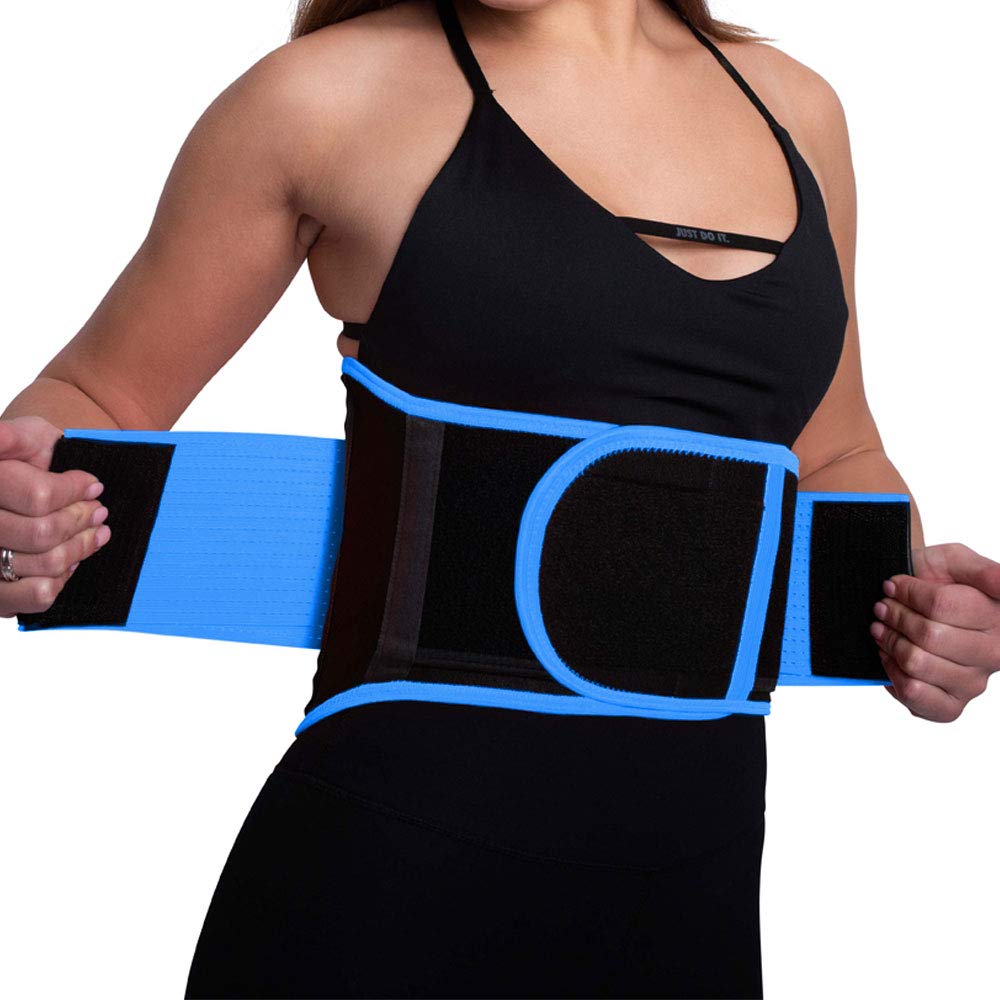 Waist Trainer Belt for Women and Men - Waist Cincher Trimmer