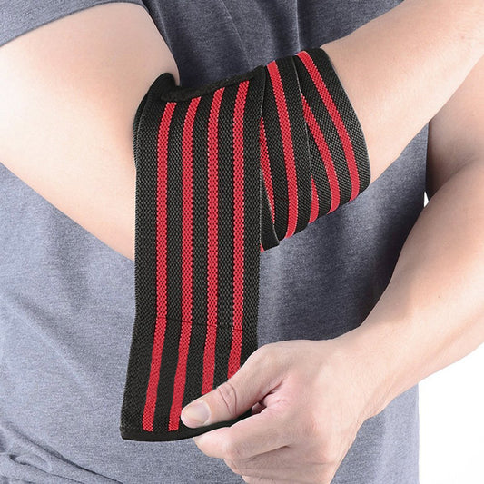 Red-Stripe Wraparound Elbow Support
