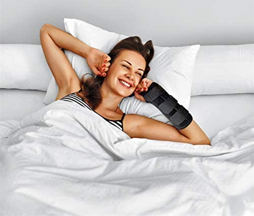 Carpal Tunnel Wrist Brace Night & Wrist Support & Sleep Brace Fully Adjustable