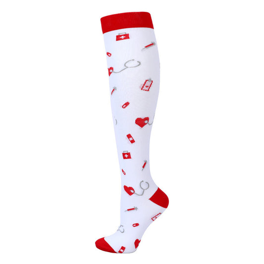 Medical Compression Socks for Women and Men Circulation Compression Stockings for Running Nursing Travel