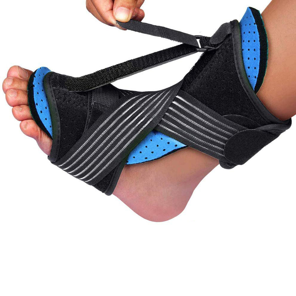 New Upgraded Night Splint for Plantar Fasciitis, Breathable and