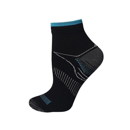 Black Ankle-Length Compression Socks