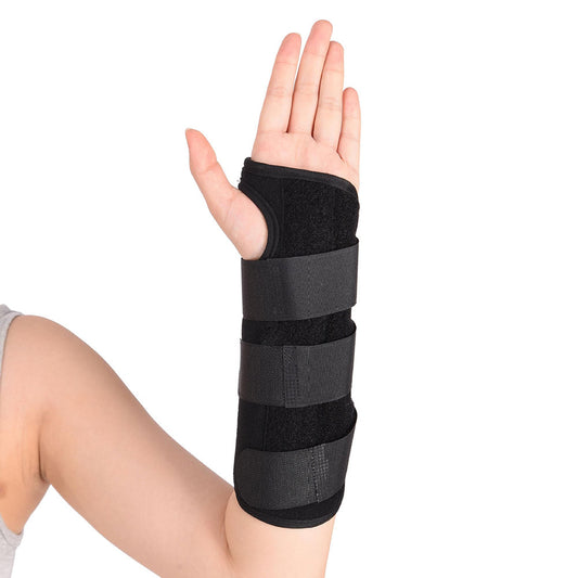 Wrist Brace, Night Sleep Wrist Support, Removable Metal Wrist Splint for Men, Women