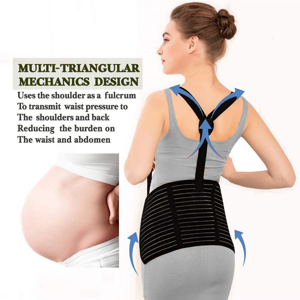 When to start wearing pregnancy support belt?