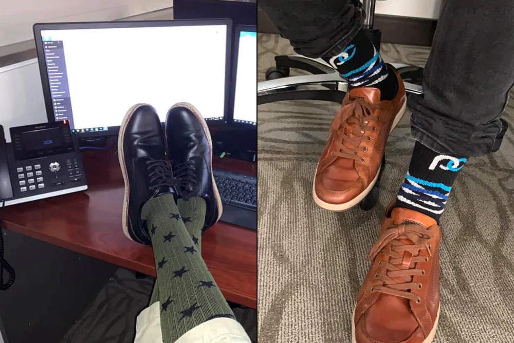 Do you work sitting or standing all day? use compression socks