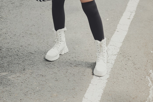 The effect of compression stockings on your walking pleasure!