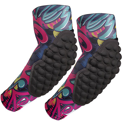 Kids knee protective pad showing slim profile and front coverage