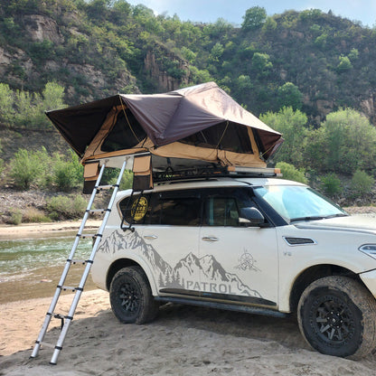 Roof tent,outdoor camping Car tent rain and sun protection,fast driving trip,soft top car roof tent