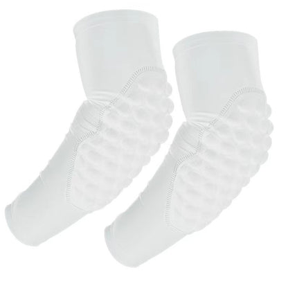 Black kids knee protective pads with sleeve fit and front shell