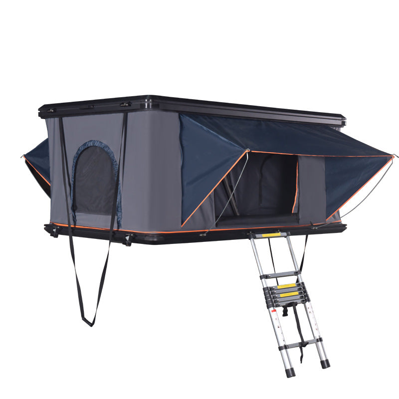 New Outdoor Aluminum Alloy Soft Top Car Roof Tent Travel Camping Car Roof Tent