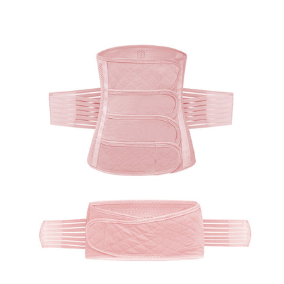 Adjustable postpartum support belt lifestyle view