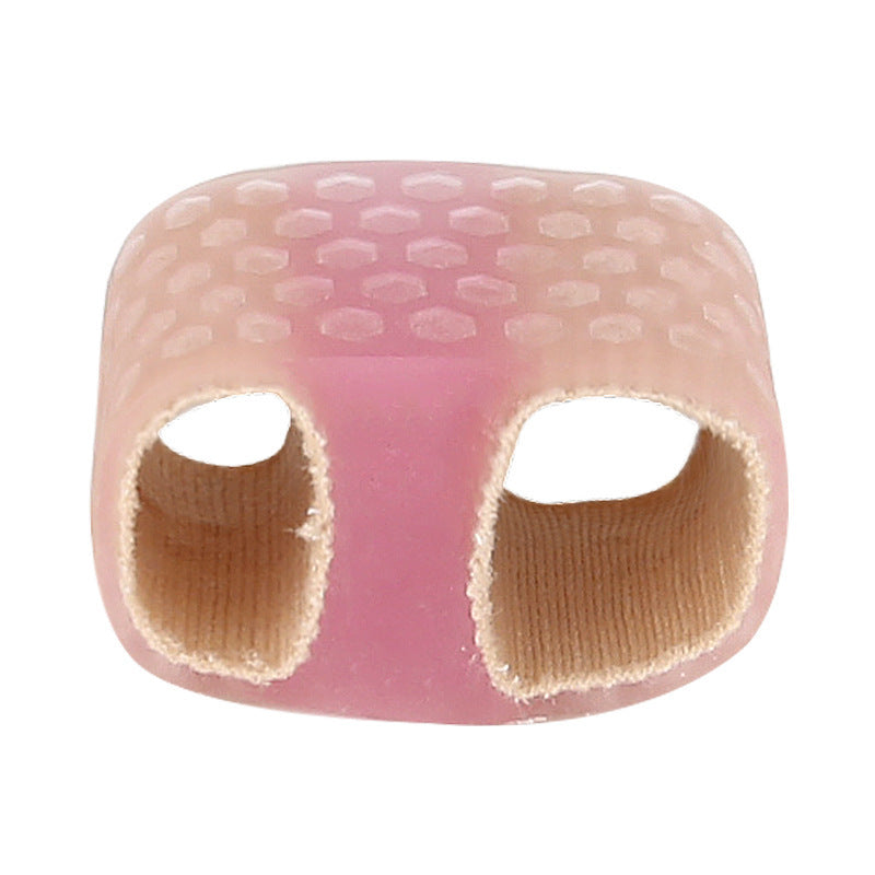 Toe separator support sleeve with dimension view and structure details for size reference