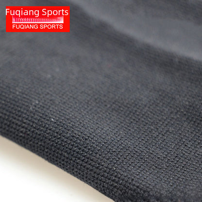 Black padded sleeve laid flat showing front and reverse sides