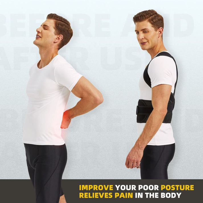 Medical-grade lumbar support brace