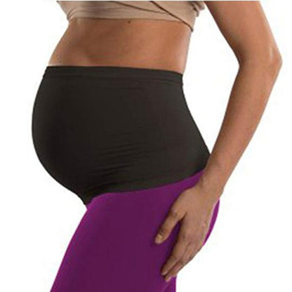 Alternative view of maternity support belt showing wrap style and supportive shape