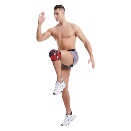 Padded support set showing knee, elbow, and wrist style options for training and sports