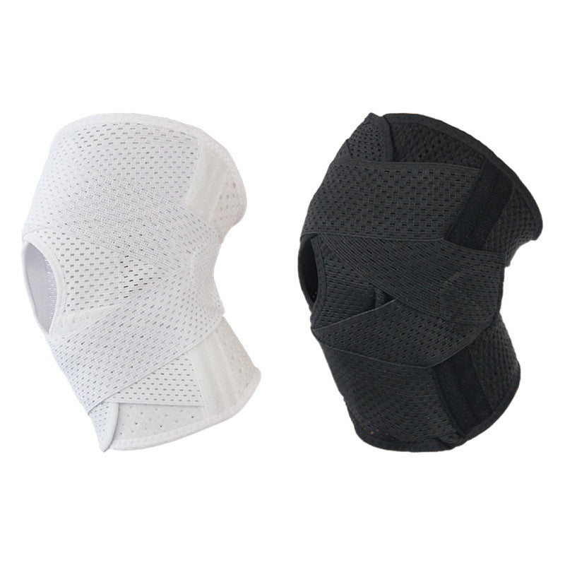 Black knee support sleeve packaging presentation