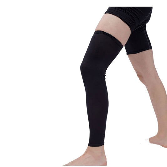 Breathable Lycra knee support sleeve in multiple color options