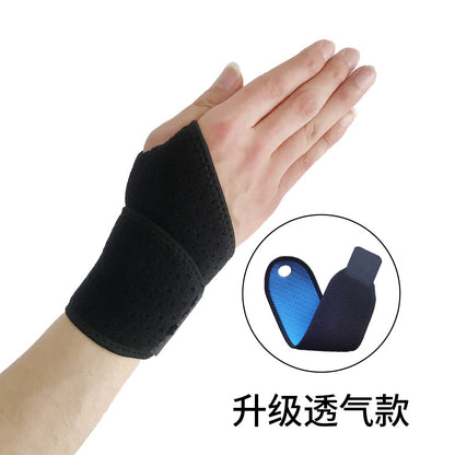 Thumb wrist brace color and style variants in basic and breathable options