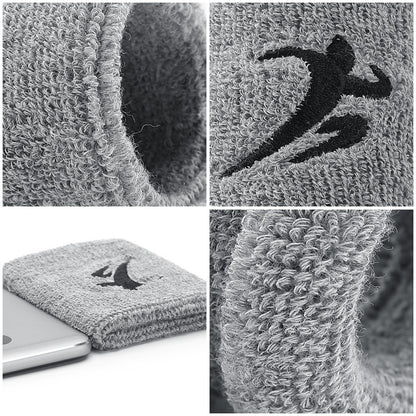 Black breathable elastic wrist support sleeve