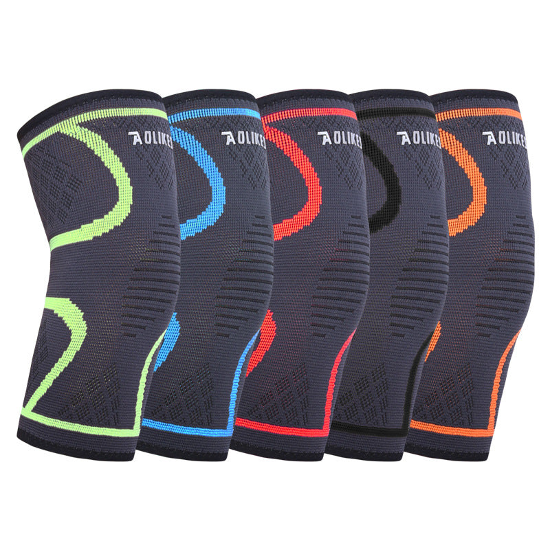 Five color options of the breathable elastic elbow support sleeve