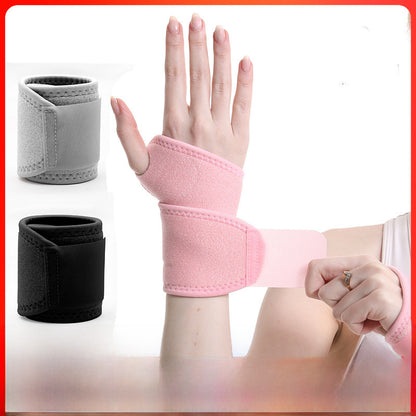 Wrist support sleeve color options with wrap design