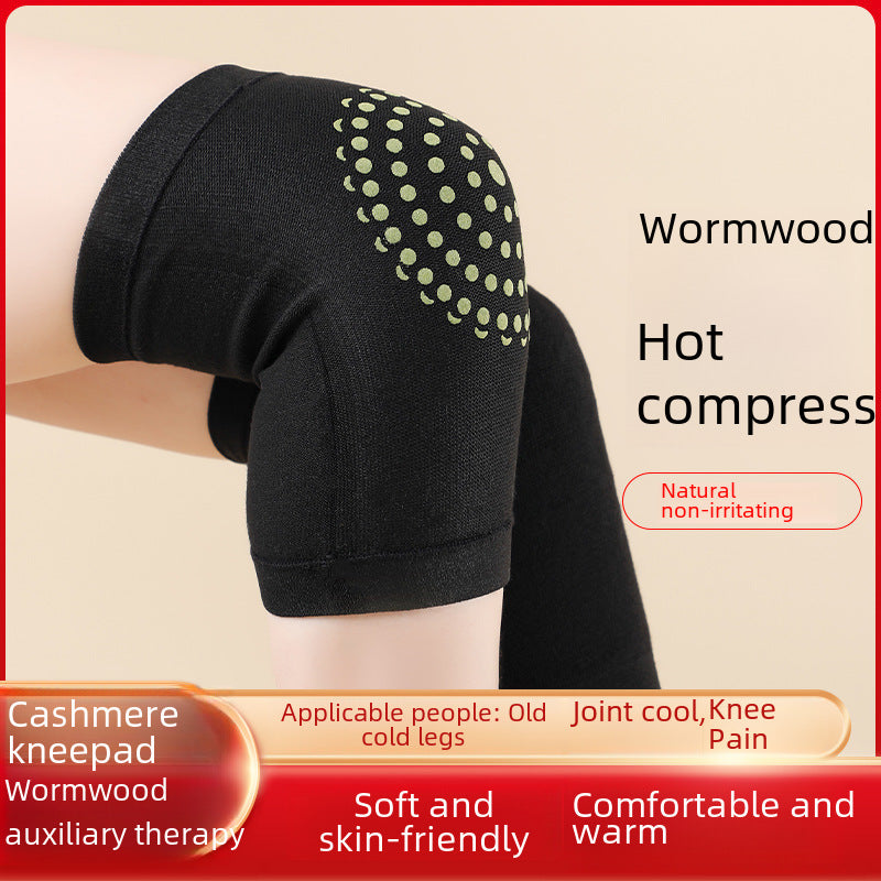 Light color knee support sleeve shown for everyday wear