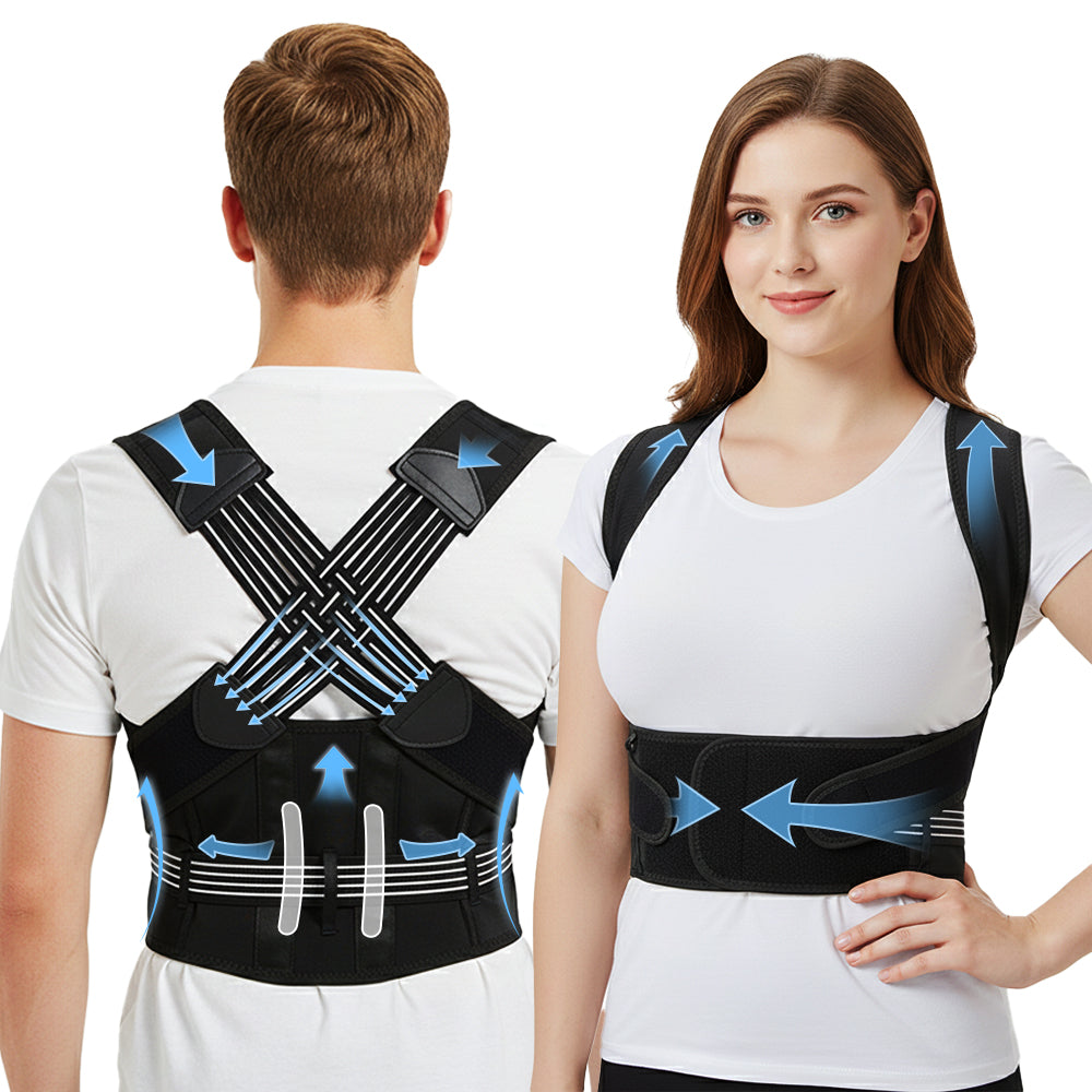 Multi-Strap Full Back Posture Support