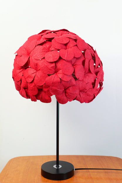 DIY Hydrangea Lamp: Whimsical & Romantic Handmade Paper Flowers