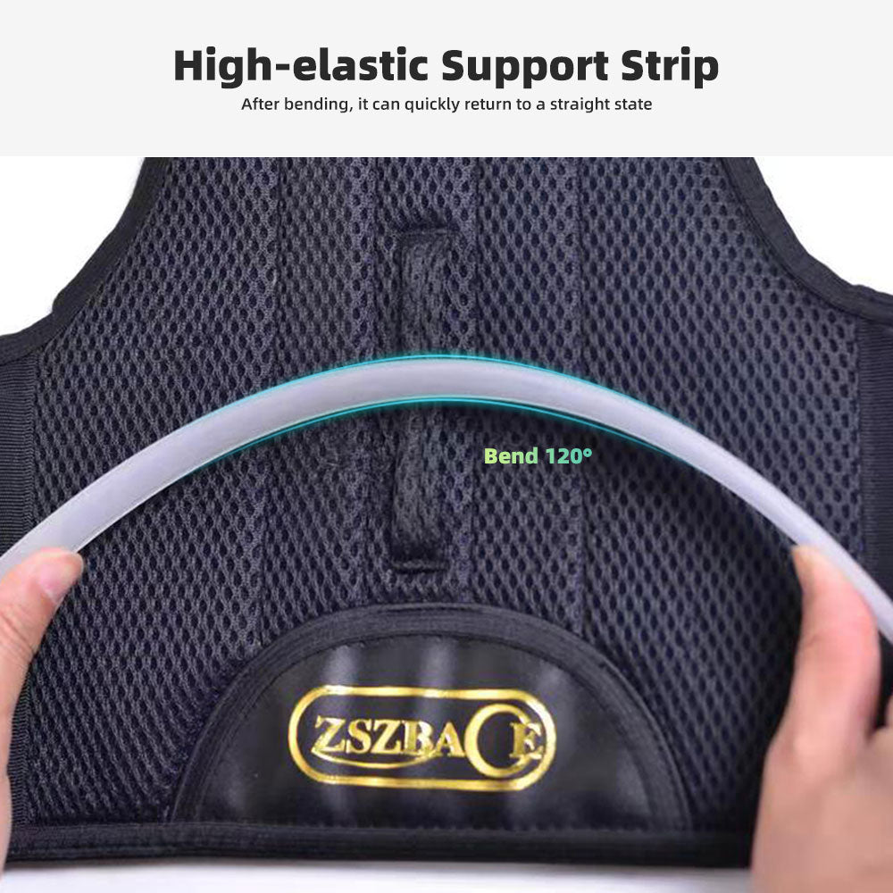 2023 NEW Upgraded Back Brace Support Belt for Upper back, Neck and Shoulder Pain, Invisible Posture Corrector, Premium Material with Convenient Design for Daily Use