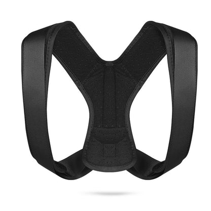 Posture Corrector - Fully Adjustable Breathable Clavicle Chest Back Support Brace for Improves Posture & Provide Lumbar Support Back Pain Relief - Perfect for Men & Women