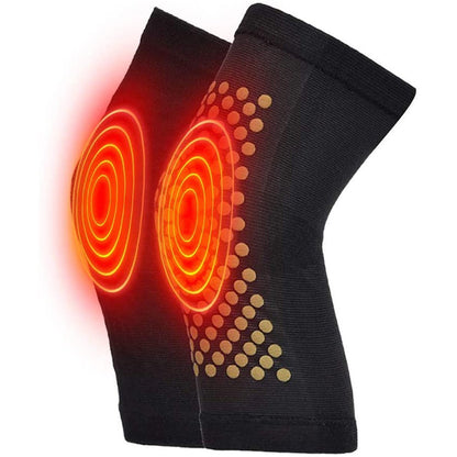 Self-warming knee pads, Knee warmers, Warm knee pads, Warmth therapy knee brace, Winter warm knee brace pain relief, for leisure and all kinds of sports - Unisex - 1 pair