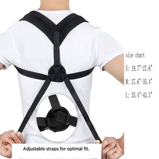 Posture Corrector Brace for Back, Shoulder & Clavicle Support