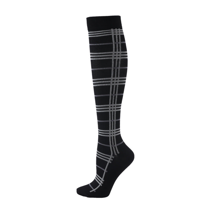 Compression Socks for Women & Men (1 Pairs) 15-20 mmHg is Best for Athletics, Running, Flight Travel, Support