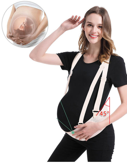 Pregnancy Belly Support Band - Maternity Belt & Brace for Pregnant Women, Bump Sling for Pelvic, Abdominal and Lower Back Pain Relief with Fully Adjustable Strap