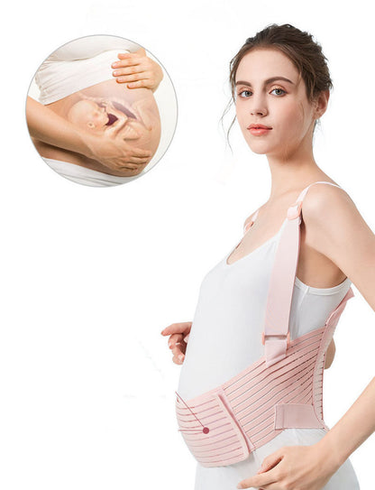 Belly Pregnancy Support Band, Relieves Back Strain During Pregnancy, Pink