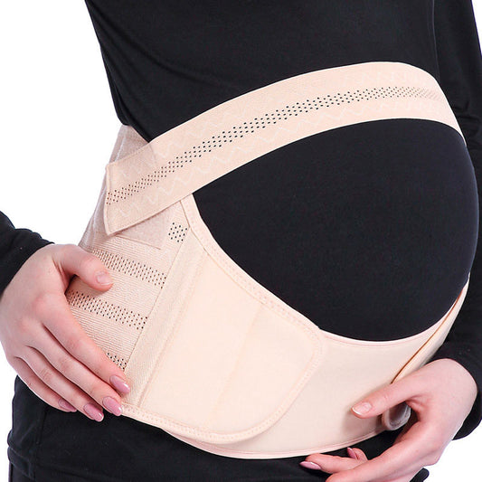 Pregnancy Belly Support Band, 3-In-1 Multifunctional Maternity Belt for Back & Waist & Pelvic Pain Relief and Postpartum Recovery, Lightweight Breathable Adjustable