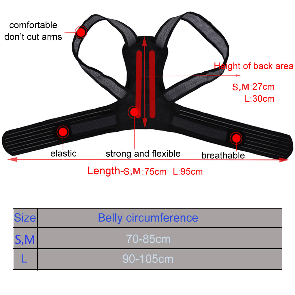 ZSZBACE Back brace, Scoliosis Humpback Correction Belt, Adjustable Comfort Invisible for Man Woman Adult Students Children