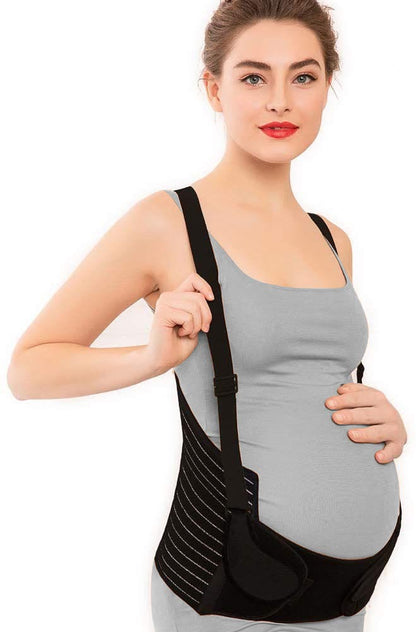 Maternity Belly Band for Pregnancy - Soft & Breathable Pregnancy Belly Support Belt - Pelvic Support Bands - Tummy Band Sling for Pants - Pregnancy Back Brace