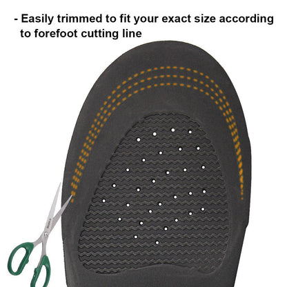 ZSZBACE Comfort Insoles For Sports And Everyday, Orthotic Foot Insole For Bow Supports, Cushioning And Painful Heel Spur