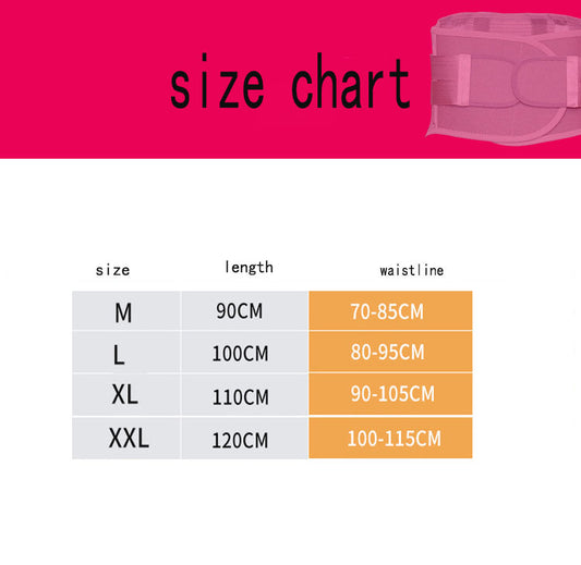 Cross-Panel Lumbar Support Belt