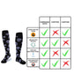 Compression Socks Women & Men 20-30mmHg - Best Support for Running,Sports,Hiking,Flight Travel,Circulation